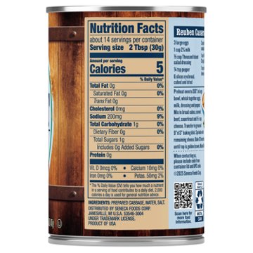 Libby's Crispy Sauerkraut, 14.5 oz