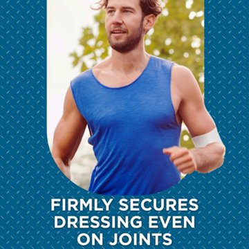 Band-Aid Tough Wrap Flexible Fabric Self-Adherent Wrap, 2.5 yd