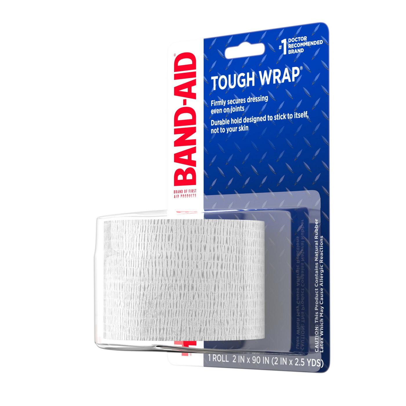 Band-Aid Tough Wrap Flexible Fabric Self-Adherent Wrap; image 5 of 8