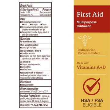 A+D First Aid Multipurpose Ointment, 1.5 oz