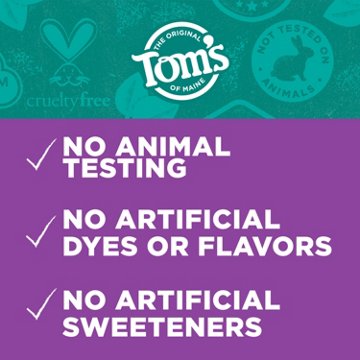 Tom's of Maine Whole Care Natural Fluoride Toothpaste - Spearmint