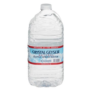 Crystal Geyser Alpine Spring Natural Water, 1 gal
