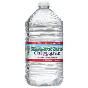 Crystal Geyser Alpine Spring Natural Water, 1 gal