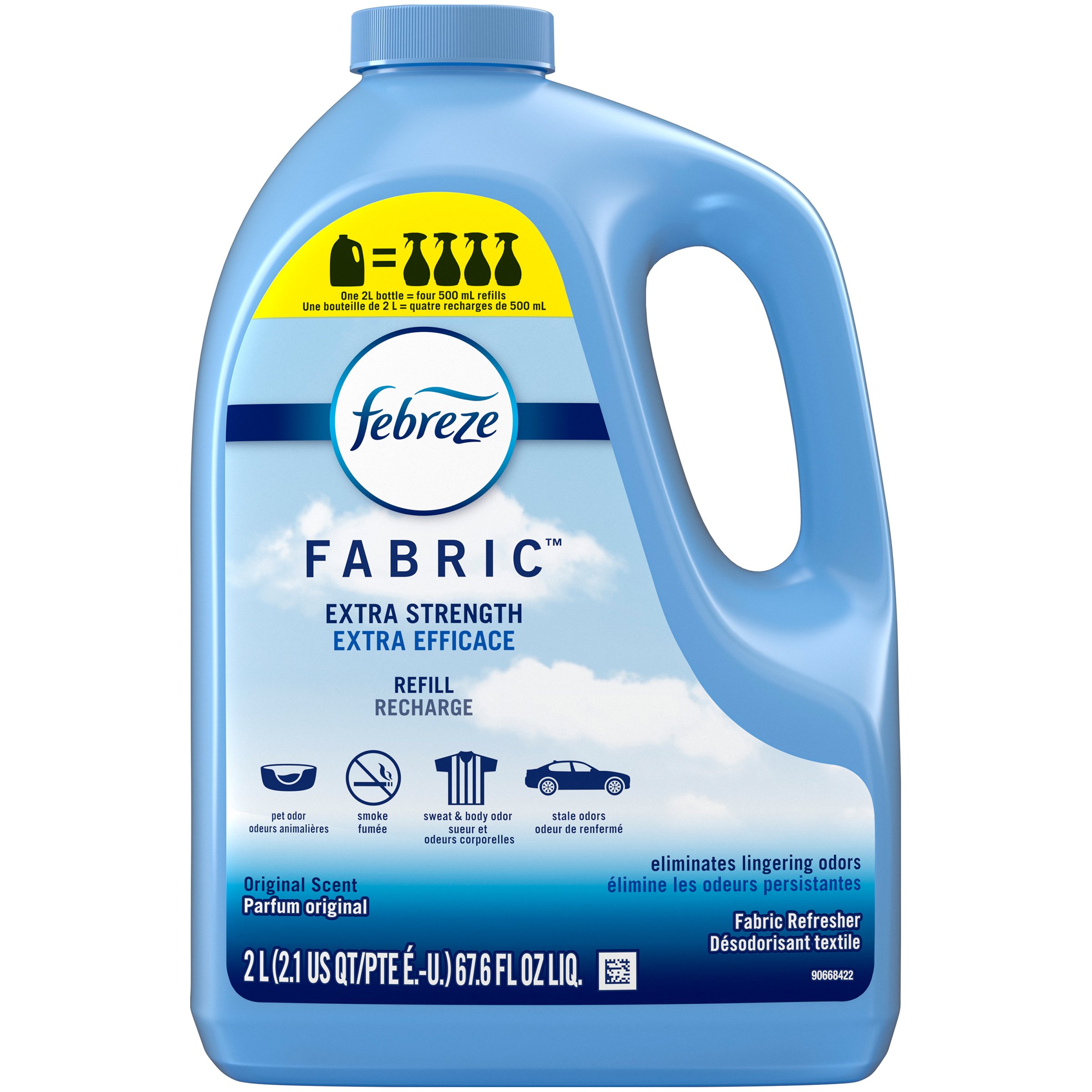 Febreze Extra Strength Fabric Refresher - 500ml : : Health &  Personal Care