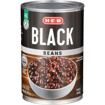 H-E-B Black Beans, 15 oz