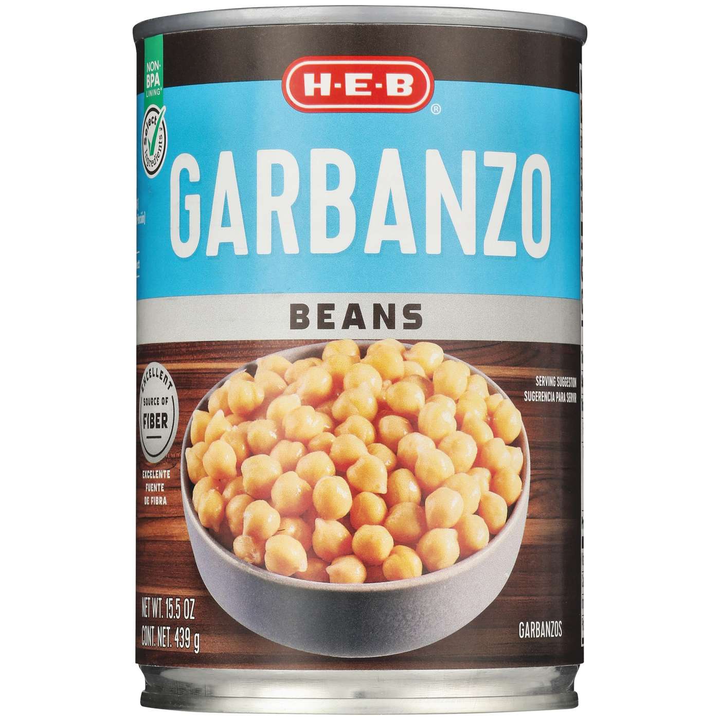 H-E-B Garbanzo Beans; image 1 of 2