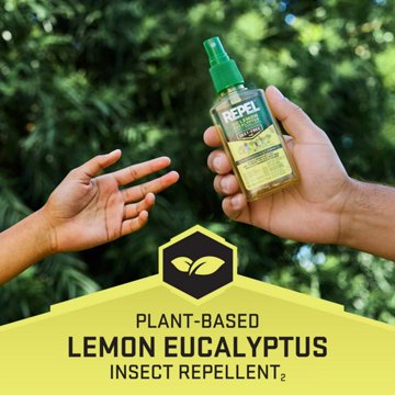 Repel Plant-Based Lemon Eucalyptus Insect Repellent, 4 oz