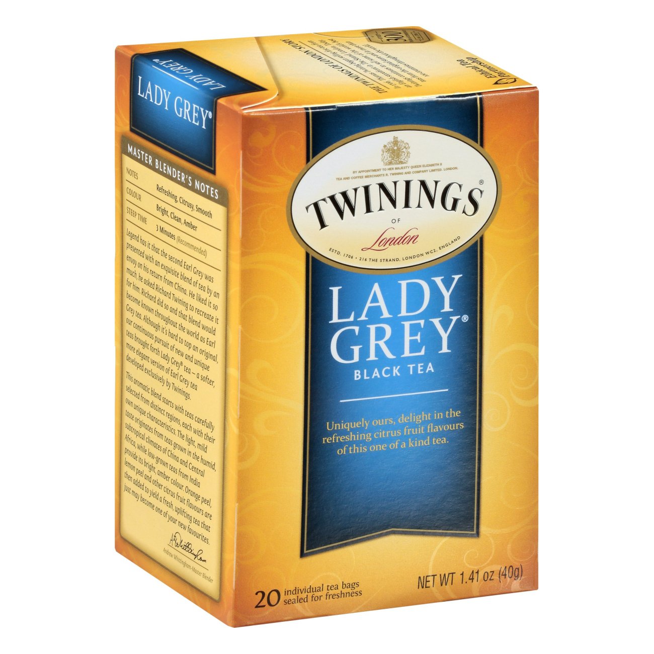 Twinings Lady Grey Tea Bags Shop Tea at HEB