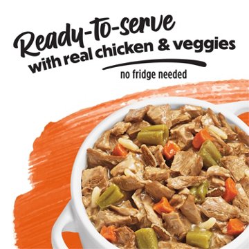 Beneful Purina Dog Food Freshly Prepared Meals Simmered Chicken Medley - Carrots, Green Beans, and Wild Rice