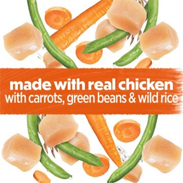 Beneful Purina Dog Food Freshly Prepared Meals Simmered Chicken Medley - Carrots, Green Beans, and Wild Rice