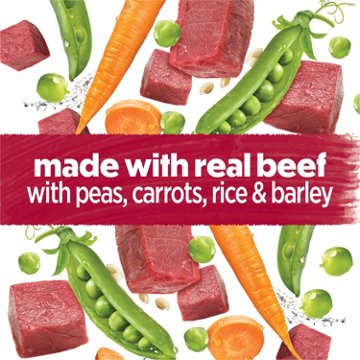 Beneful Purina Wet Dog Food Freshly Prepared Meals - Beef Stew with Peas, Carrots, Rice, and Barley