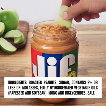 Jif Extra Crunchy Peanut Butter, 40 oz