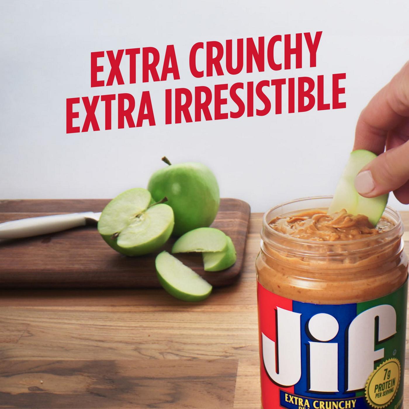 Jif Extra Crunchy Peanut Butter; image 3 of 5