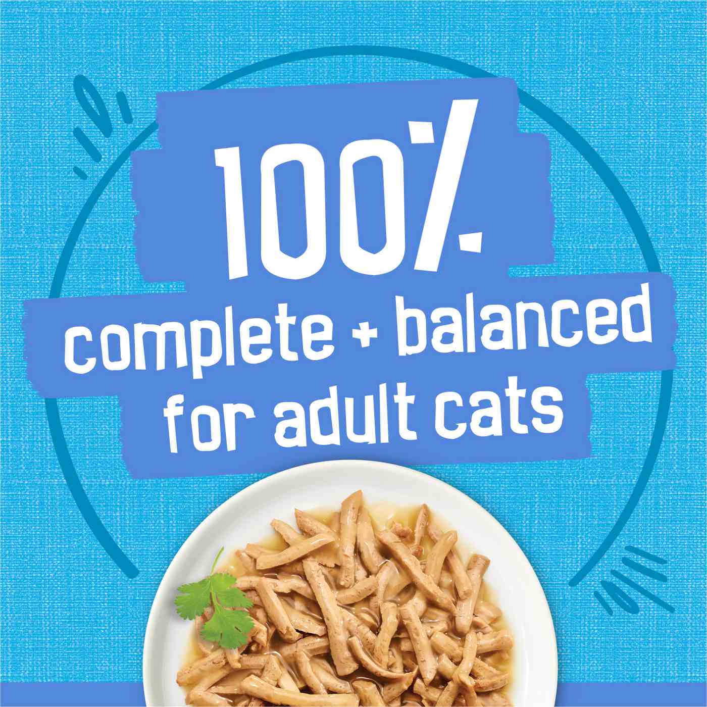 Friskies Purina Friskies Wet Cat Food, Shreds With Ocean Whitefish & Tuna in Sauce; image 8 of 9