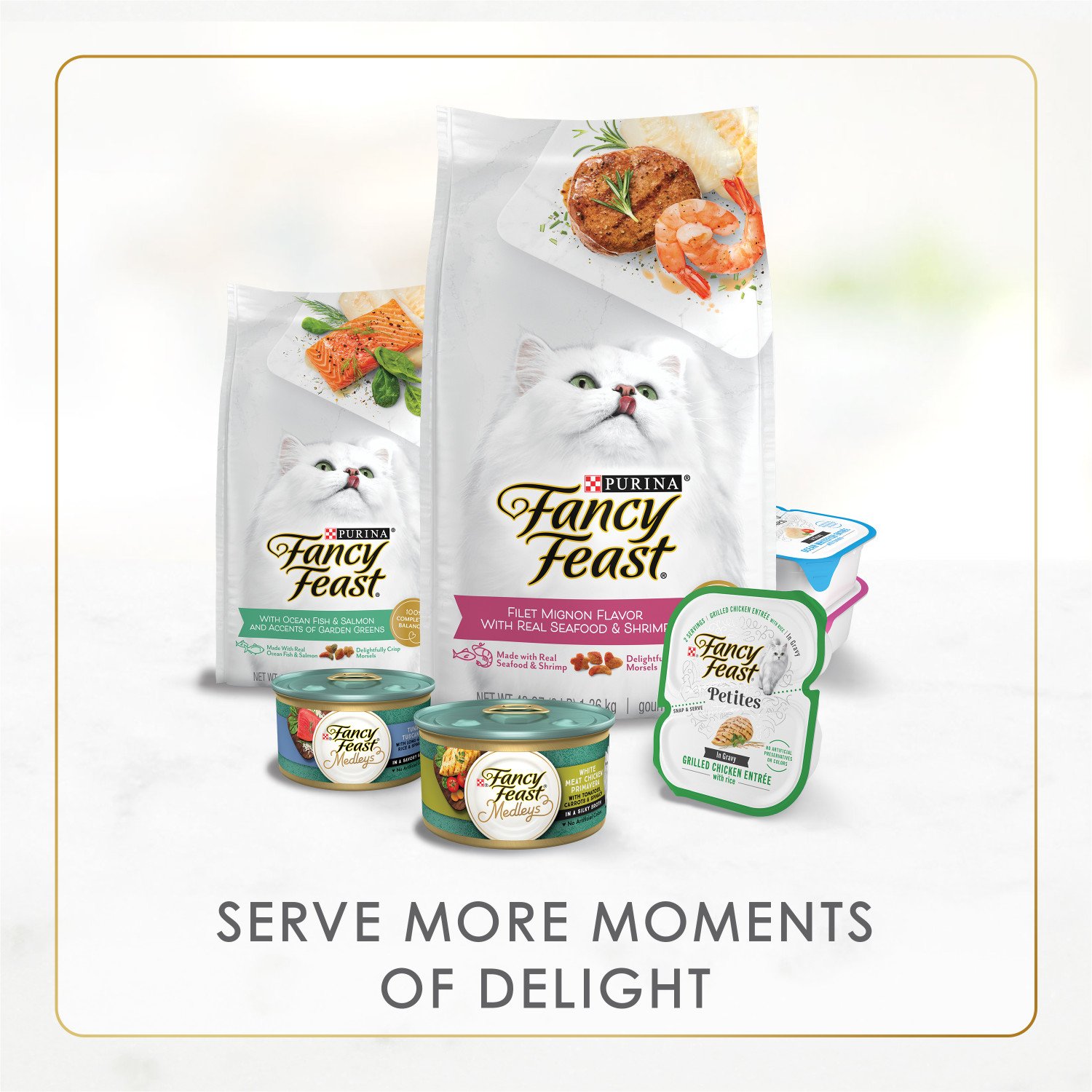 Fancy Feast Grilled Salmon Shrimp Feast in Gravy Wet Cat Food