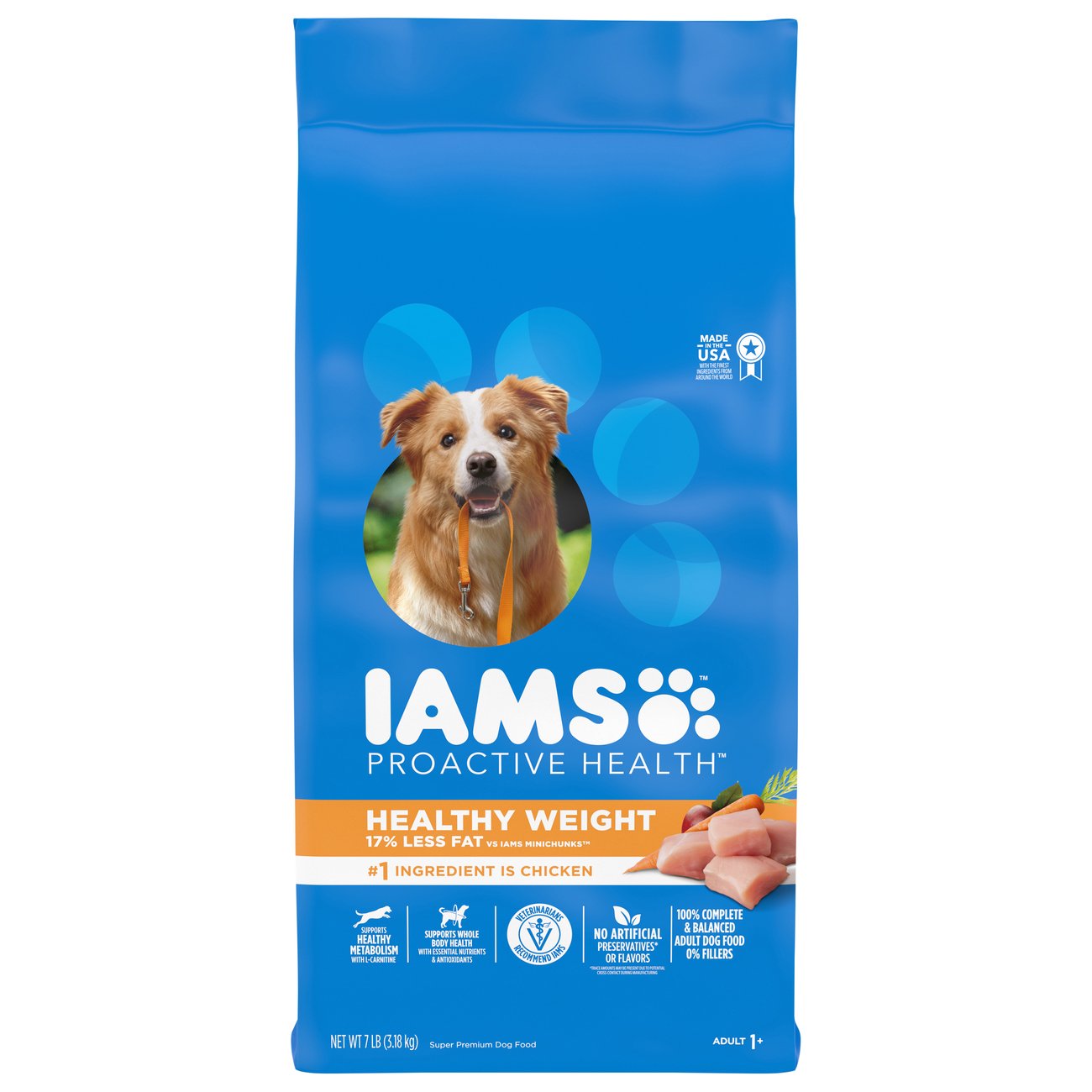 IAMS Adult Healthy Weight Control Dry Dog Food with Real Chicken Shop