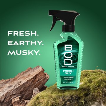 BOD Man Fresh Guy Fragrance Body Spray, 8 oz