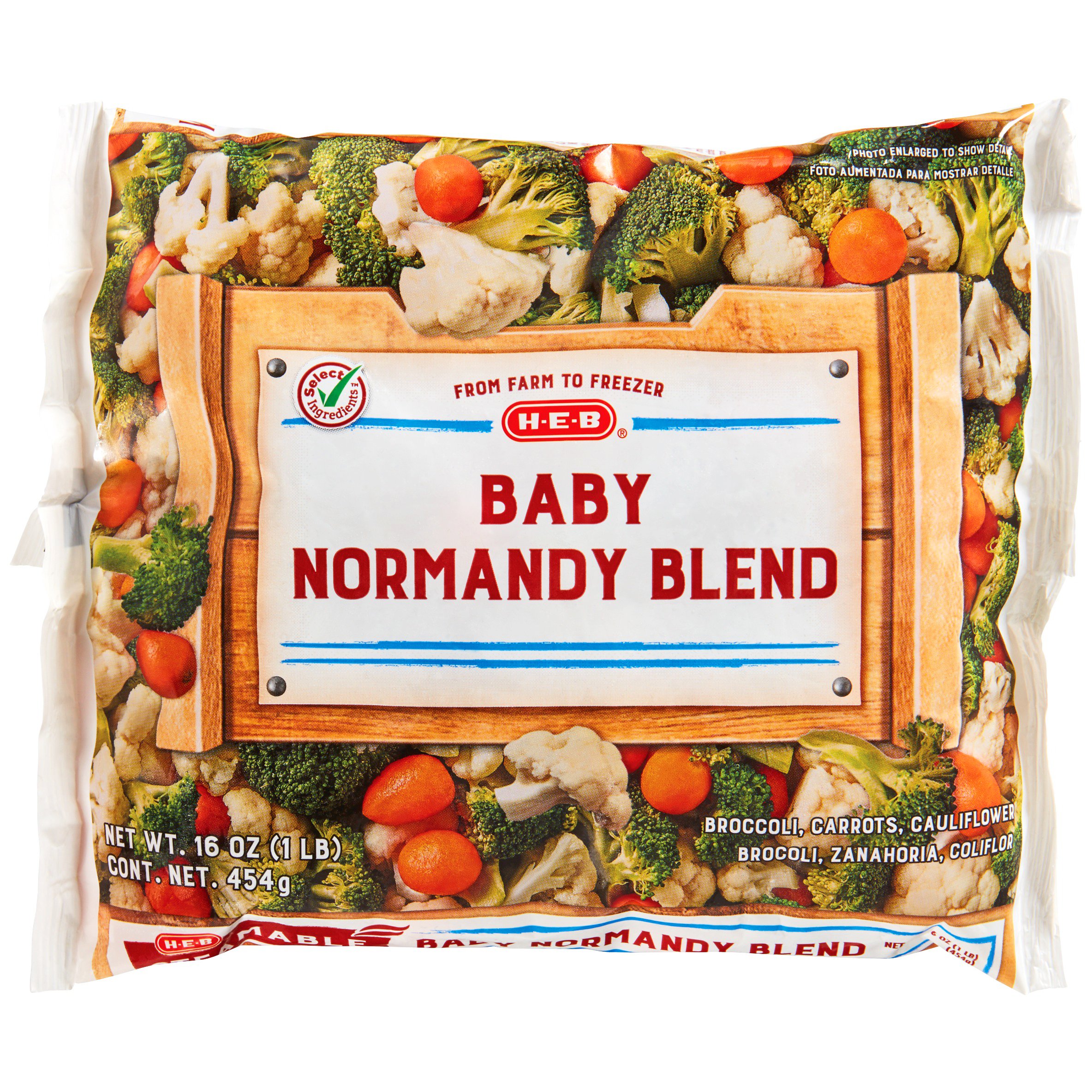 H-E-B Frozen Steamable Baby Normandy Blend - Shop Vegetables At H-E-B