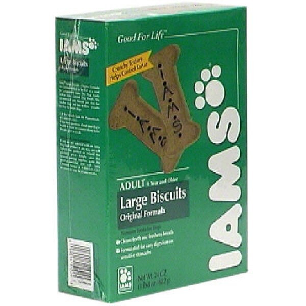 Iams Adult Original Formula Large Biscuits Premium Treats For Dogs Shop Biscuits at HEB