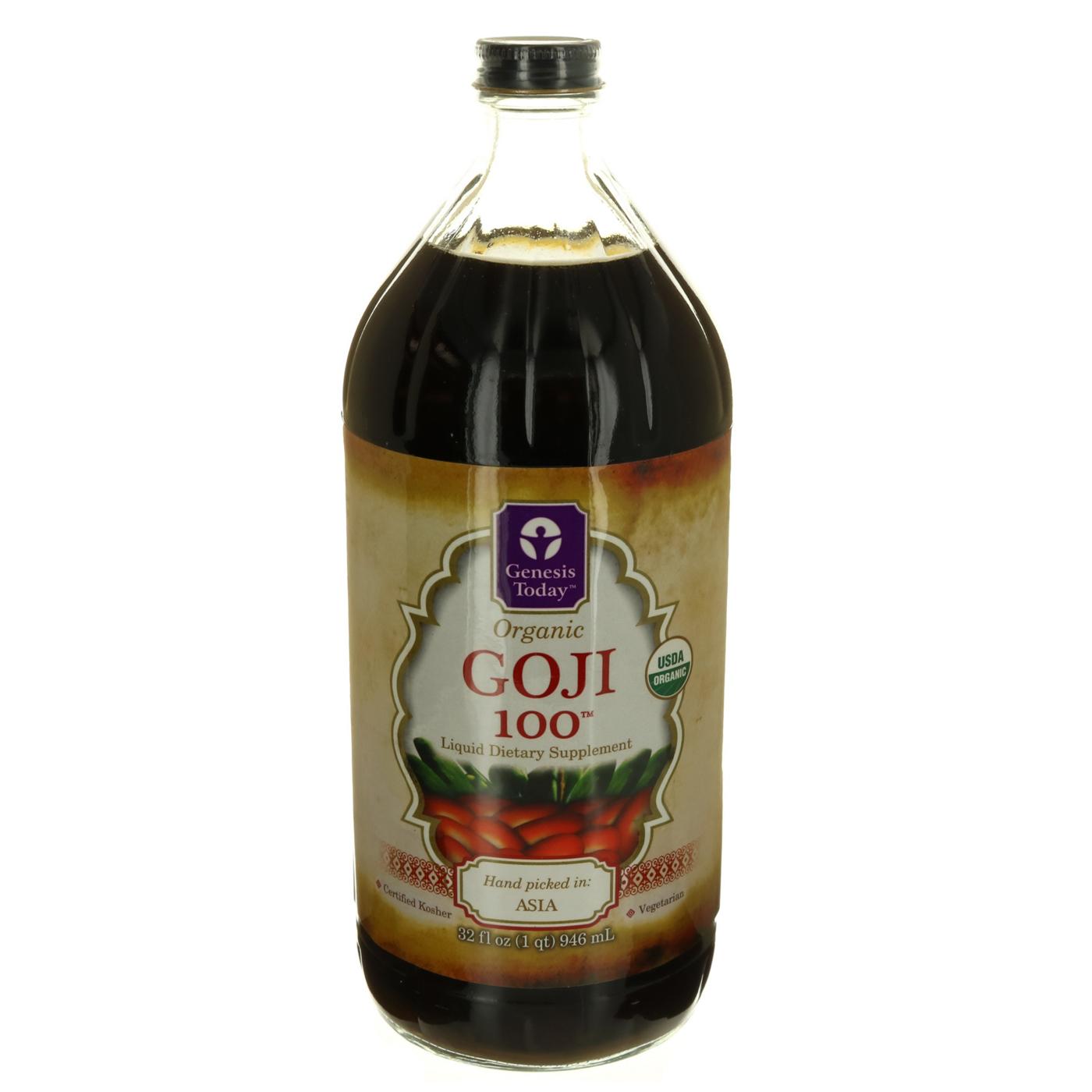 Genesis Today Organic 100% Goji  Juice; image 1 of 2