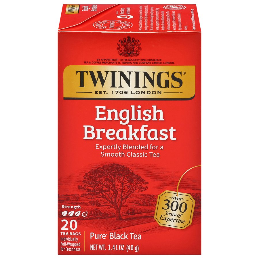 Twinings English Breakfast Tea Bags Shop Tea at HEB