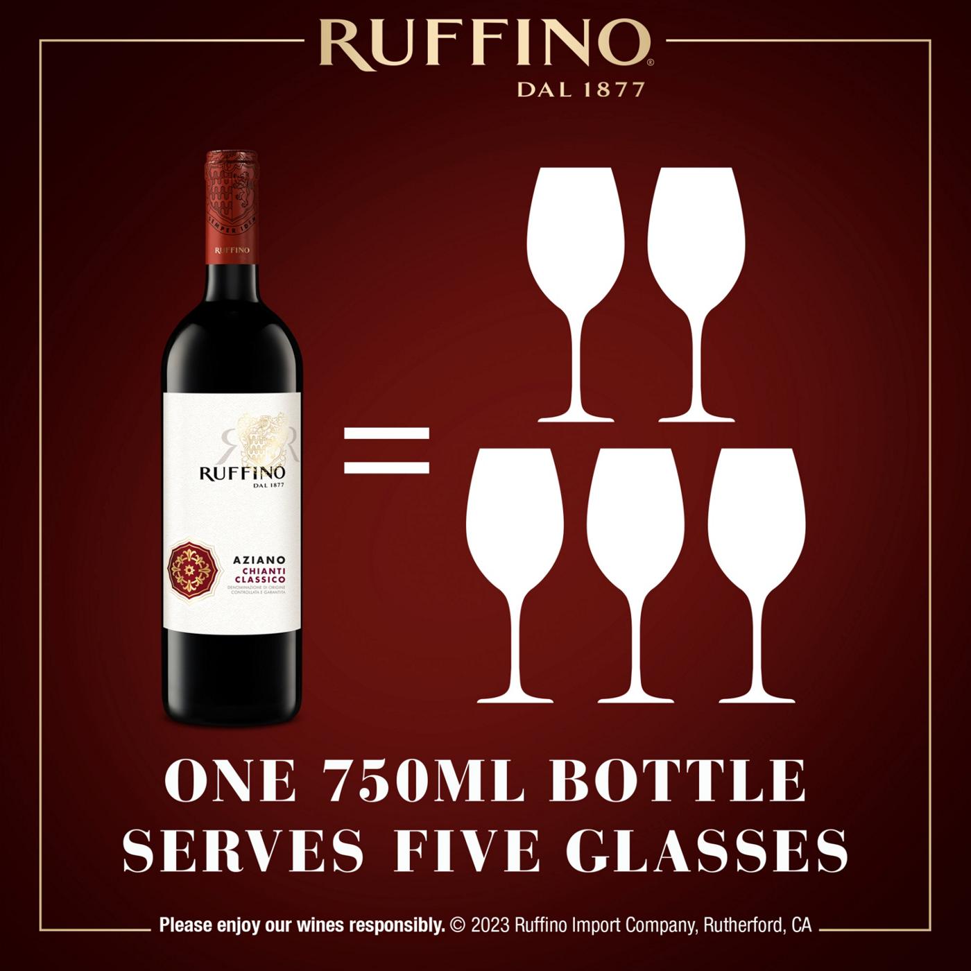 Ruffino Aziano Chianti Classico DOCG Sangiovese Red Blend, Italian Red Wine 750 mL Bottle; image 5 of 7