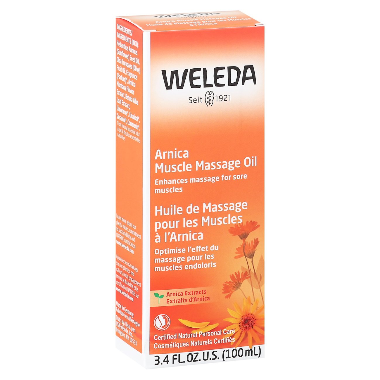 Weleda Arnica Massage Oil Shop Body Lotion at HEB