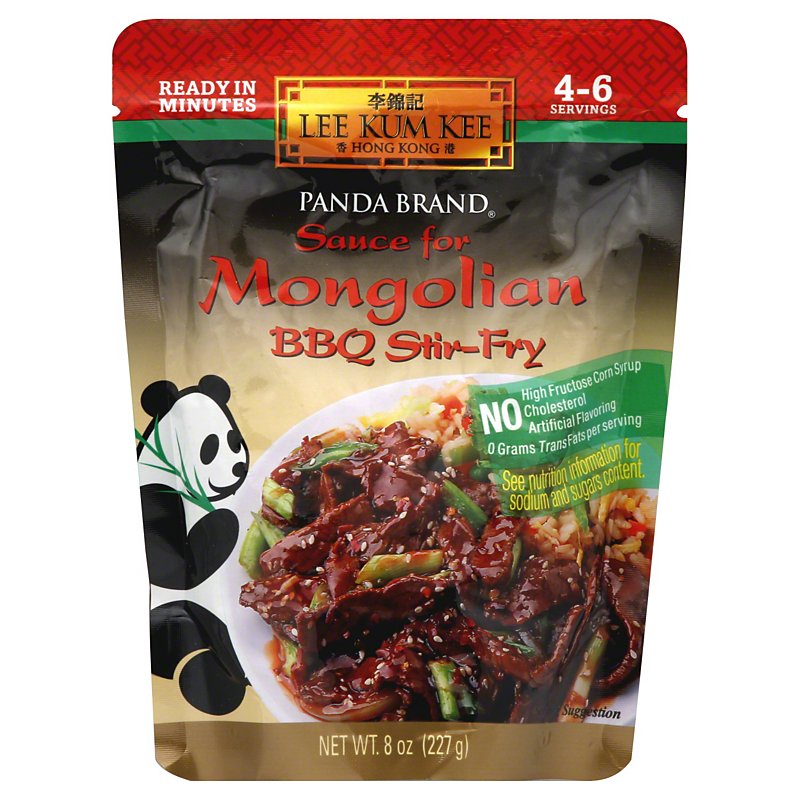 Lee Kum Kee Panda Brand Sauce For Mongolian BBQ Stir-Fry - Shop Sauces &  Marinades at H-E-B