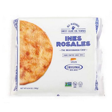 Ines Rosales Original Sweet Olive Oil Tortas Fine Mediterranean Crisp, 6.34 oz