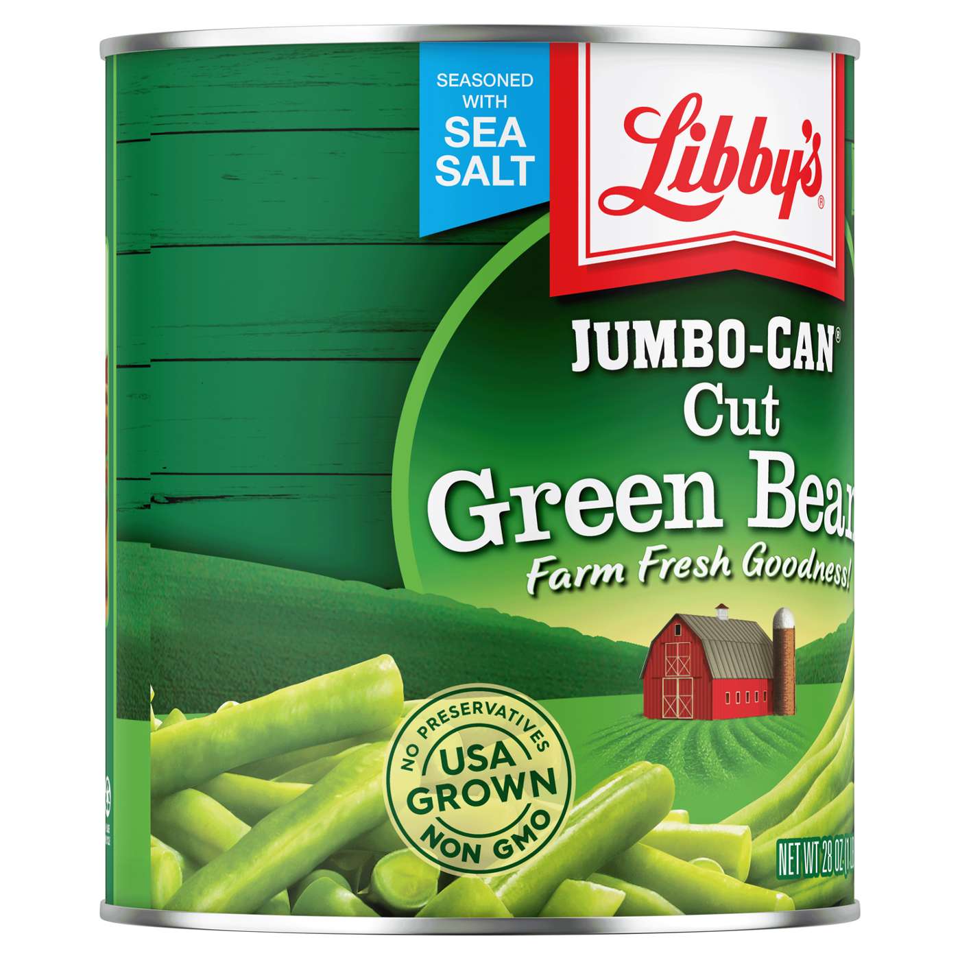 Libby's Cut Green Beans Jumbo-Can; image 2 of 4