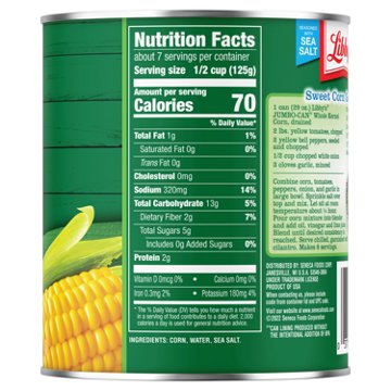 Libby's Whole Kernel Sweet Corn Jumbo-Can, 29 oz