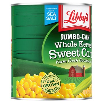 Libby's Whole Kernel Sweet Corn Jumbo-Can, 29 oz