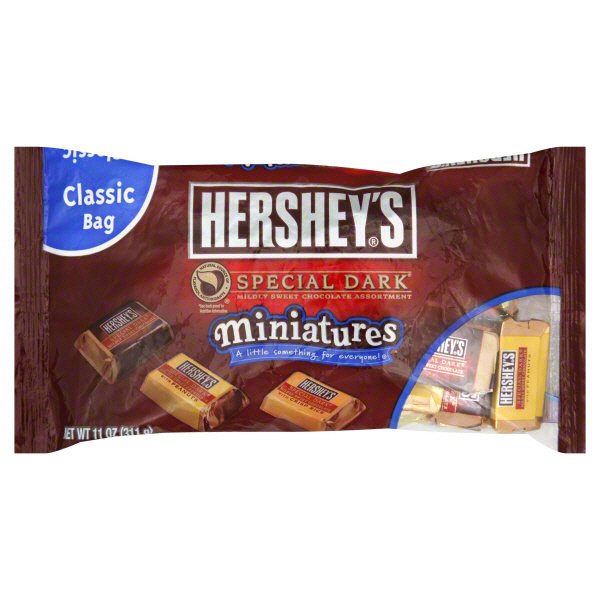 Hershey's Special Dark Miniatures Assorted Chocolates - Shop Snacks ...