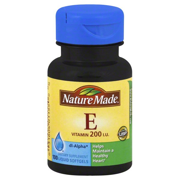 Nature Made Vitamin E 200 IU Liquid Softgels