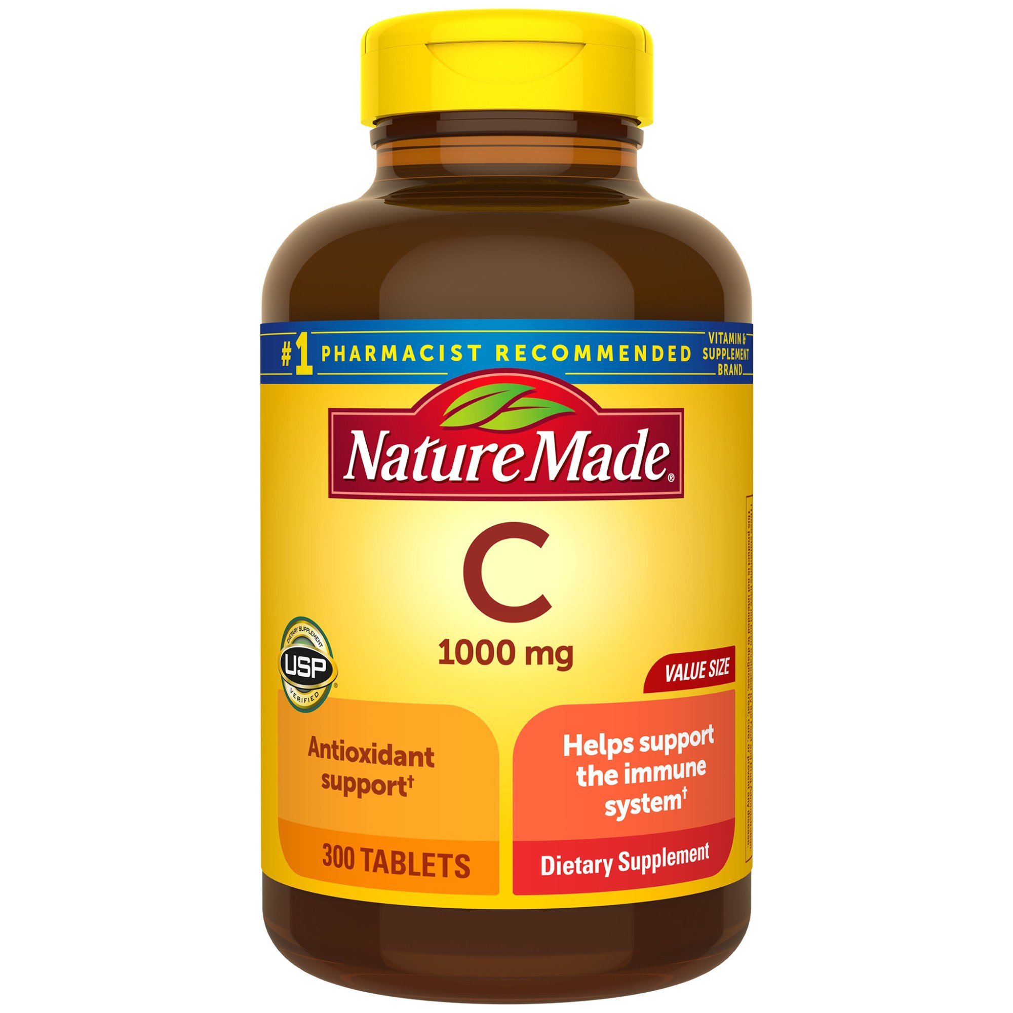 Nature Made Vitamin C 1000 Mg Tablets Value Size Shop Vitamins A Z At H E B