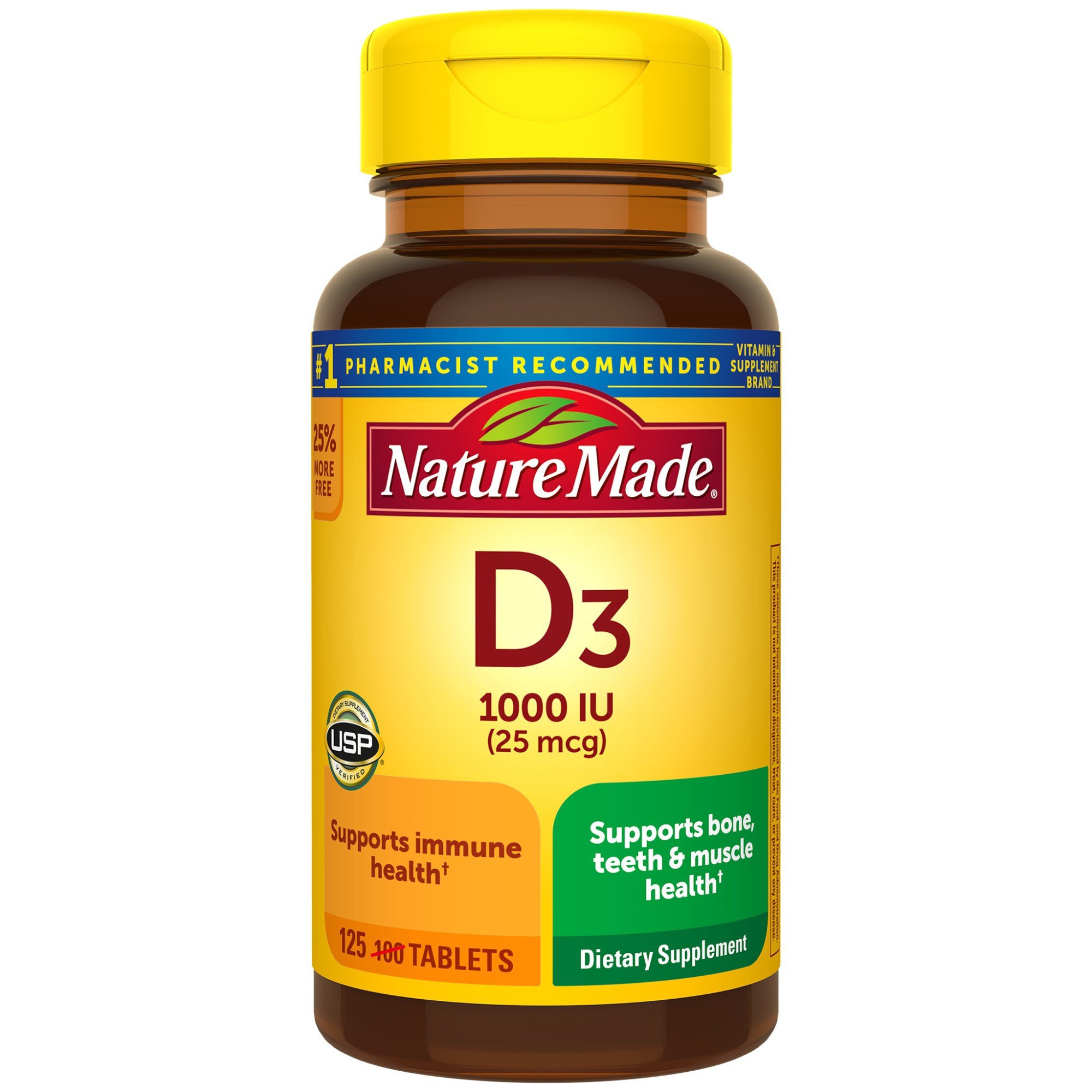 Nature Made D3 1000 Iu Tablets Shop Vitamins A Z At H E B