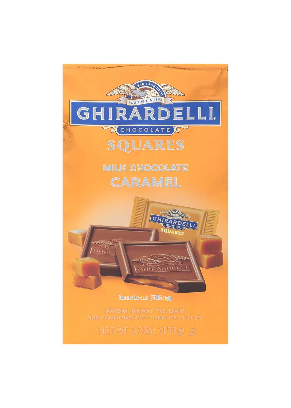 Ghirardelli Milk Chocolate Caramel Squares; image 1 of 7