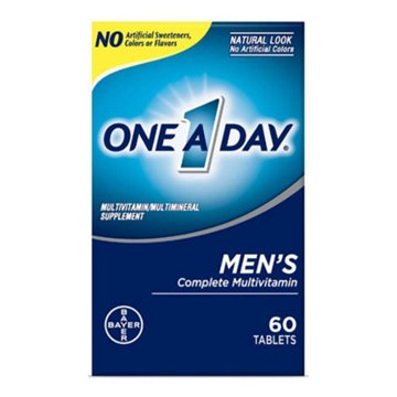 One A Day Men's Complete Multivitamin Tablets, 60 ct