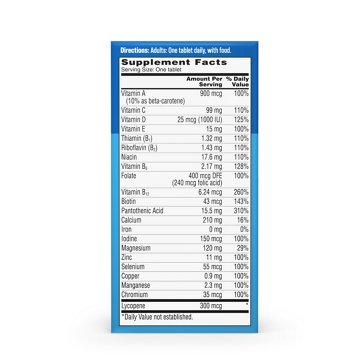 One A Day Men's Complete Multivitamin Tablets