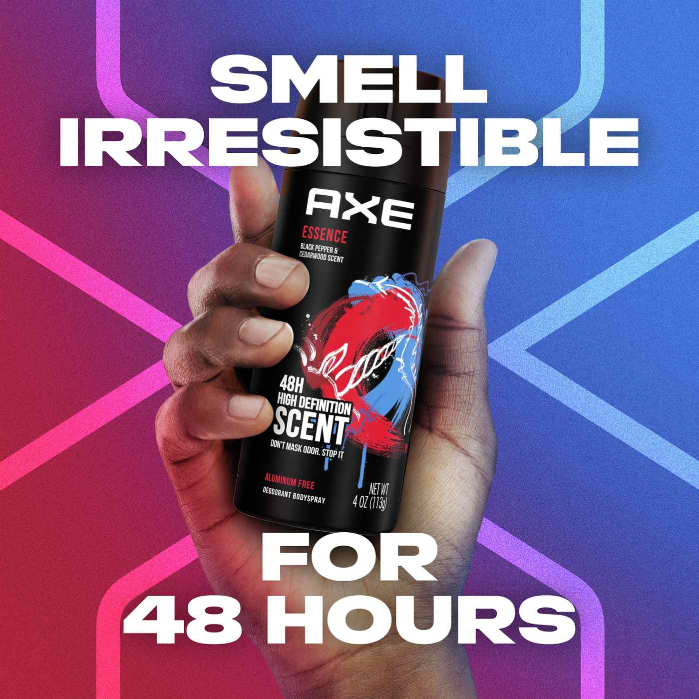 AXE Men's 48 Hr Deodorant Body Spray - Essence; image 3 of 7