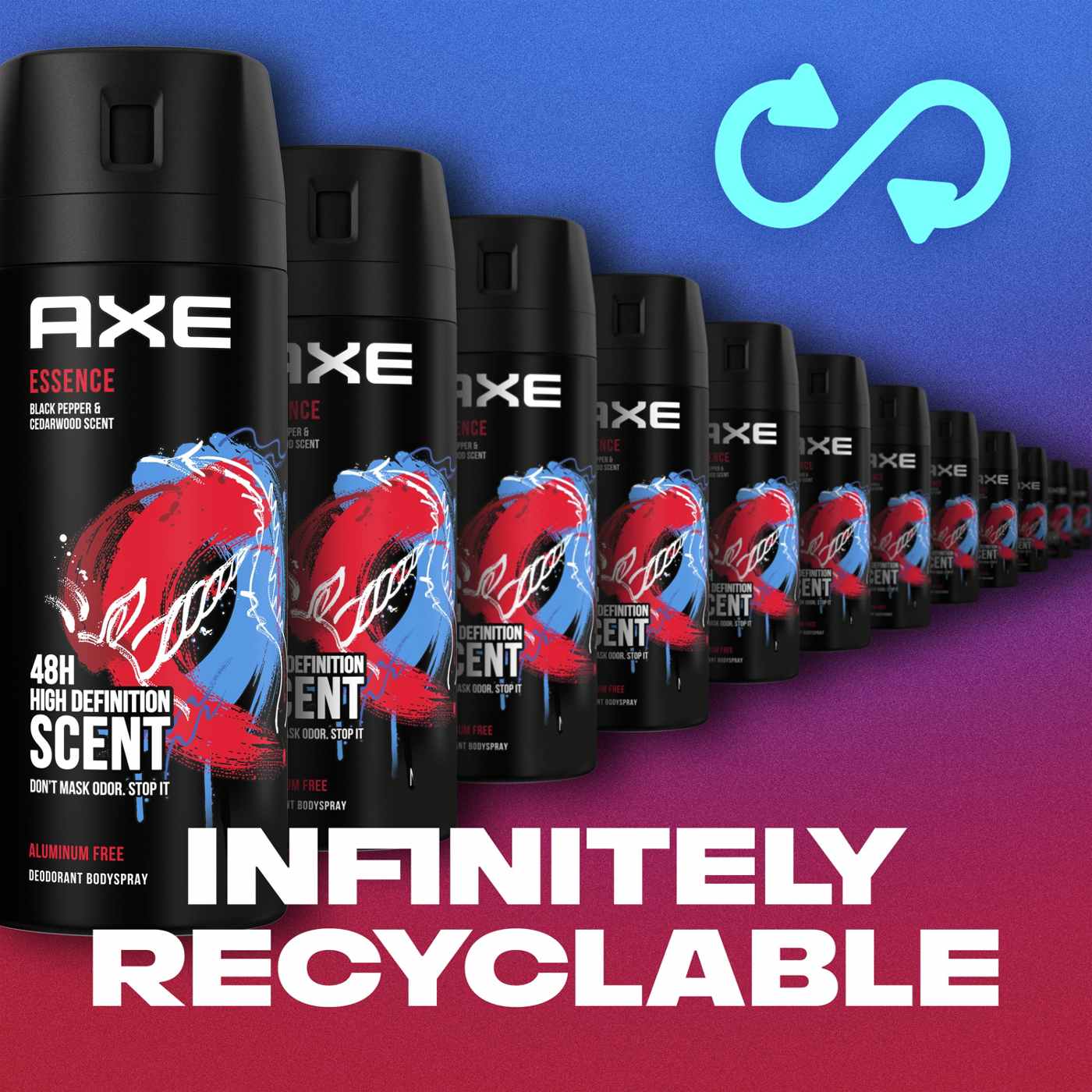 AXE Men's 48 Hr Deodorant Body Spray - Essence; image 4 of 7