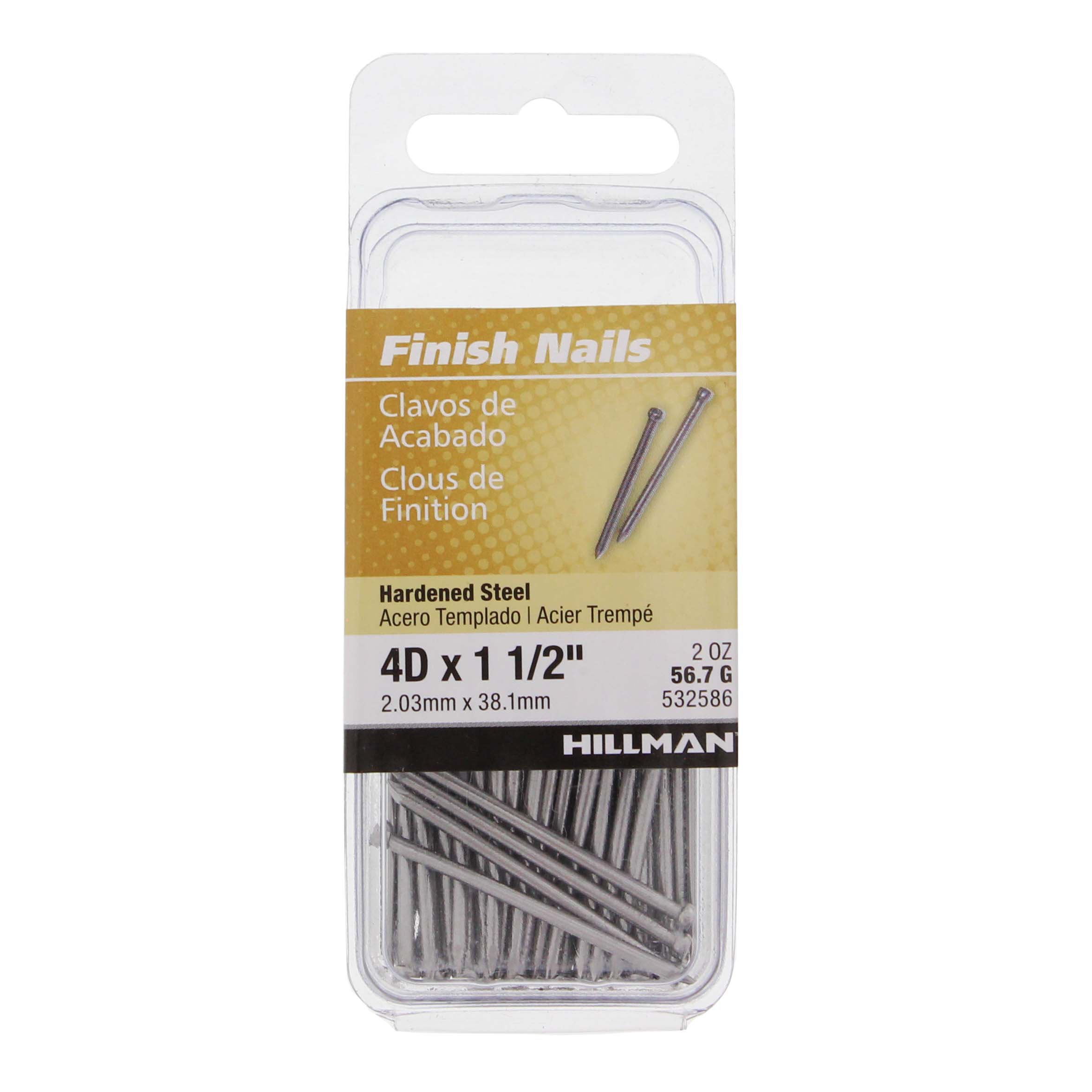 The Hillman Group 1.5 in Finishing Nails Size 4D Shop Nails & Metal