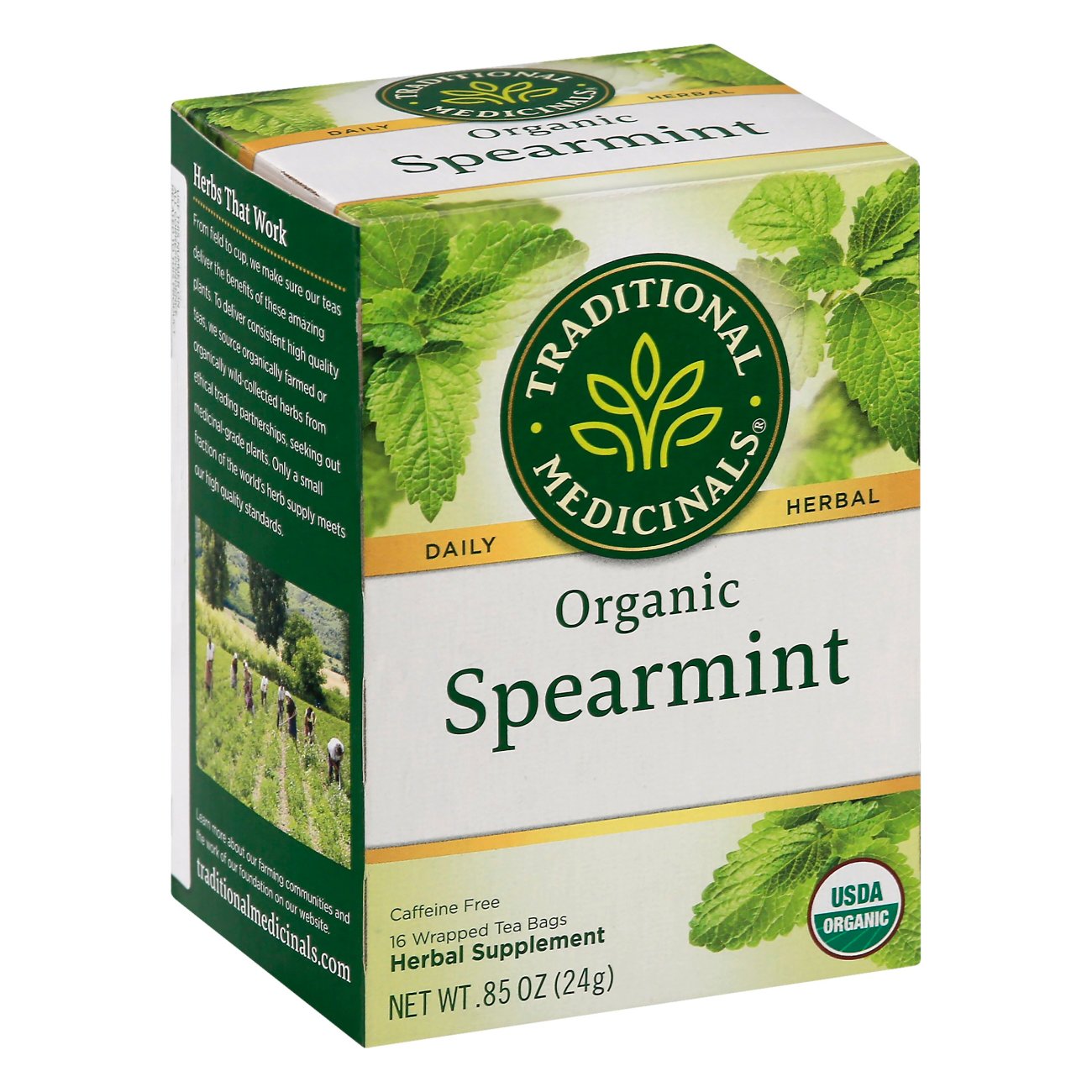 Spearmint for promo tea