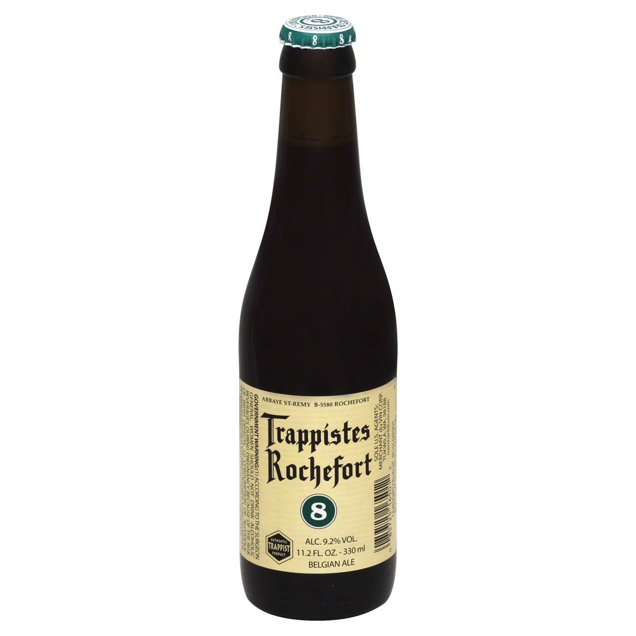 Rochefort Trappistes Belgian 8 Ale, Bottle Shop Beer at HEB