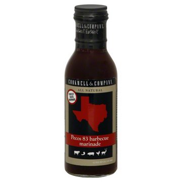 Cookwell & Company Pecos 83 Barbecue Marinade, 12 oz