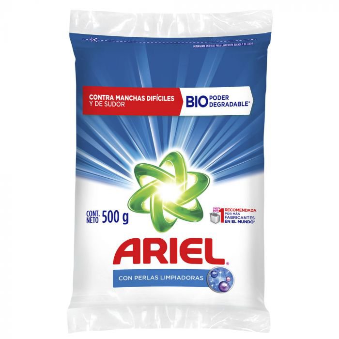 DETERGENTE ARIEL POLVO * 450 GR