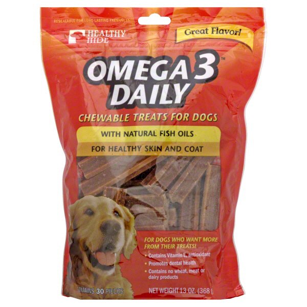 Healthy Hide Omega 3 Daily Chewable Treats For Dogs Shop Soft & Chewy