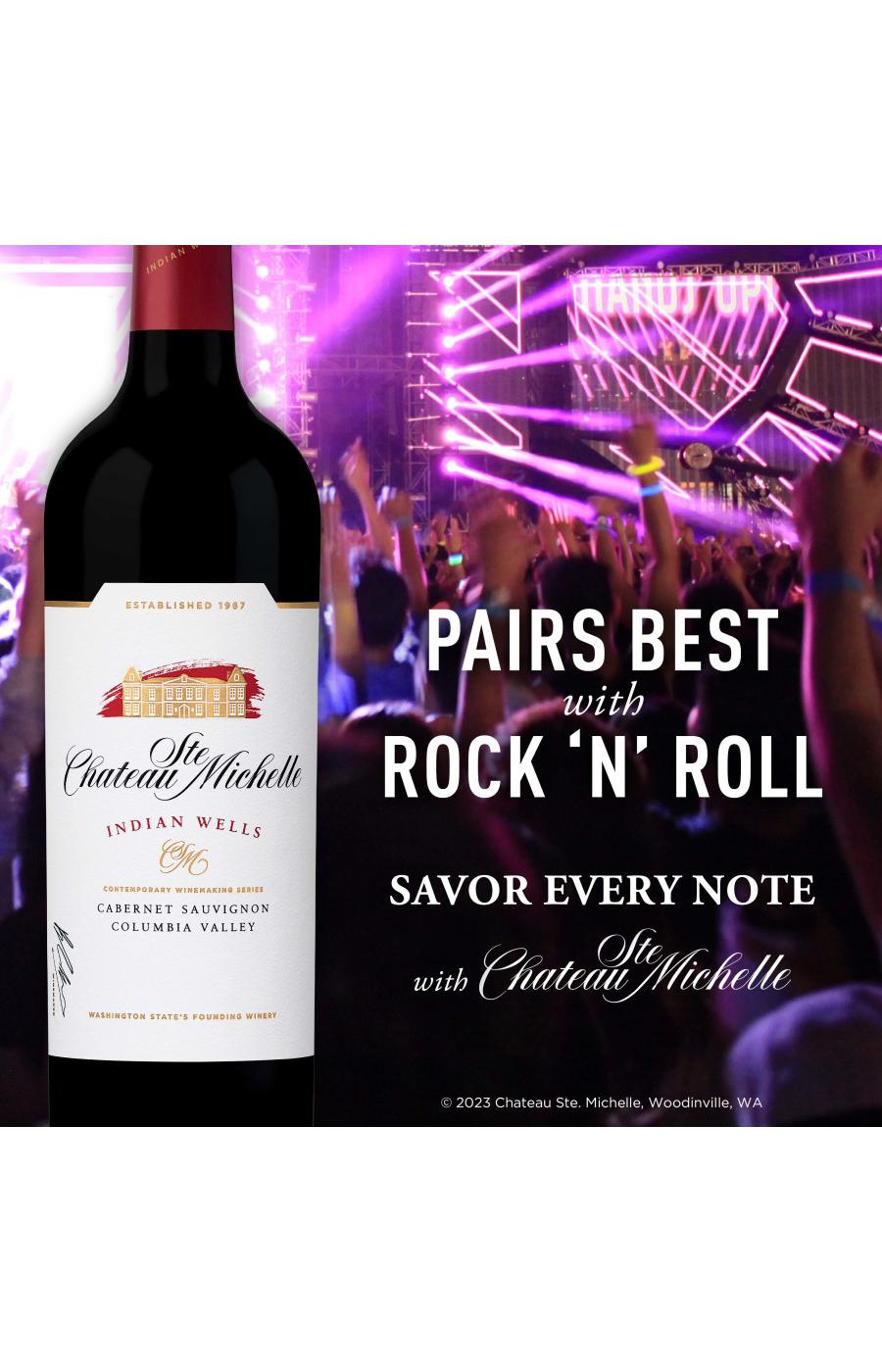 Chateau Ste. Michelle Indian Wells Cabernet Sauvignon Washington Red Wine; image 2 of 7