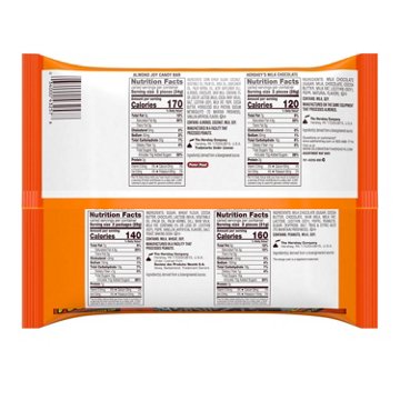 Hershey's, Reese's, Kit Kat, Almond Joy All Time Greats Chocolate Snack Size Candy Bars, 30 pc