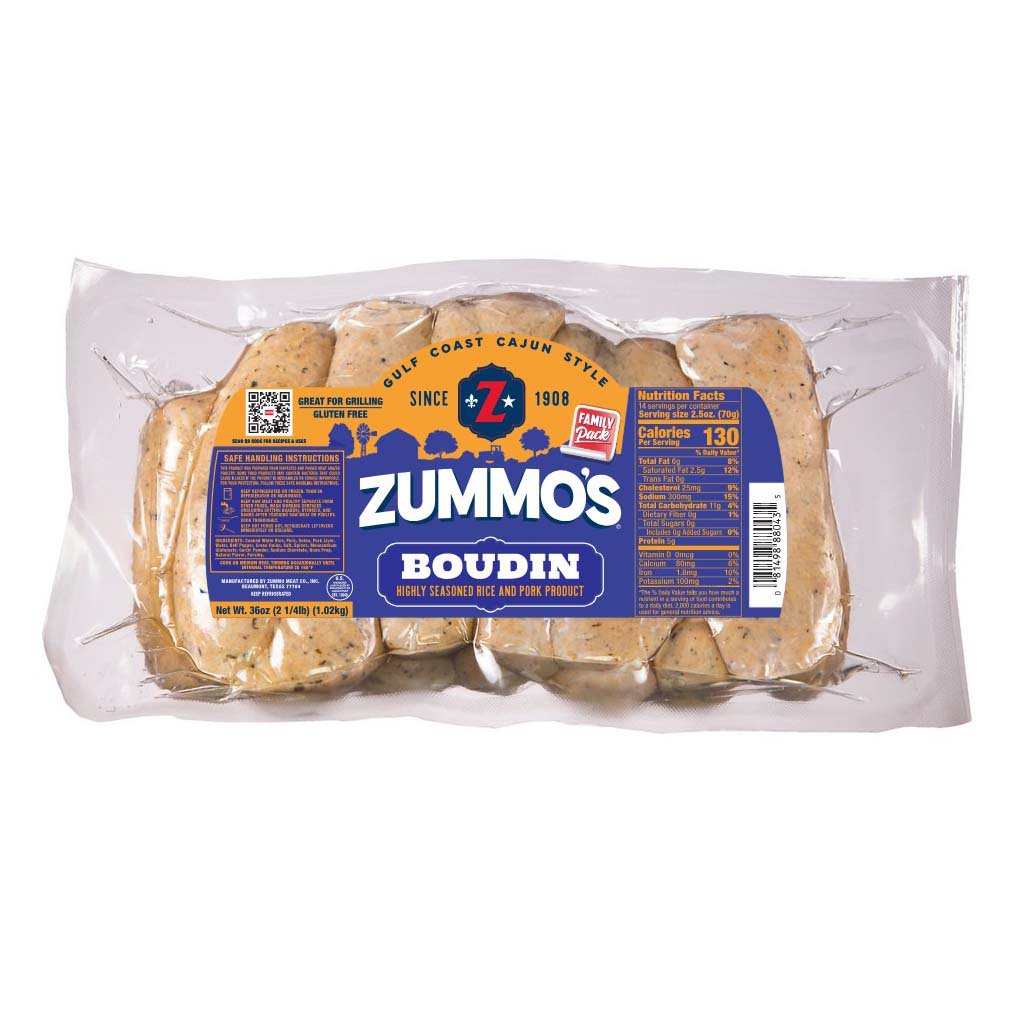 Zummo's Cajun Style Boudin Family Pack Shop Sausage at HEB